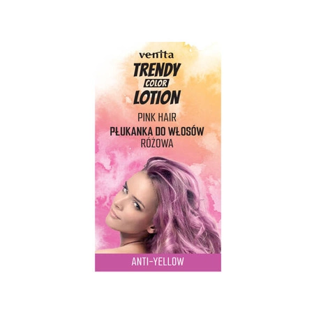 VENITA Trendy Color płukanaka anti-yellow Różowa 200ml TERMIN 01-2026