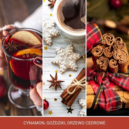 YANKEE CANDLE Signature Mini świeca w słoiku SPARKLING CINNAMON 37g