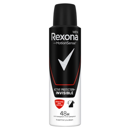 REXONA Men dezodorant w sprayu Active Protection Invisible 150ml