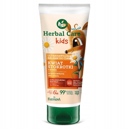 FARMONA Herbal Care Kids ultranawilżający balsam do ciała Kwiat Stokrotki 200ml 