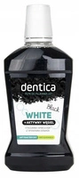 TOŁPA Dentica płyn do płukania jamy ustnej bez alkoholu antybakteryjny White + Aktywny Węgiel 500ml