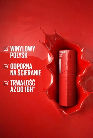 MAYBELLINE Super Stay Vinyl Ink pomadka do ust 040 Witty 4,2ml