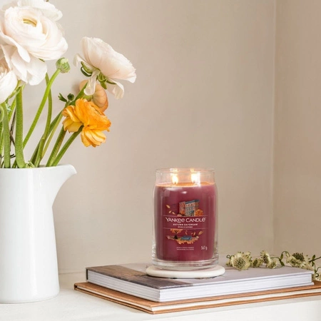 YANKEE CANDLE Signature Duża świeca w słoiku AUTUMN DAYDREAM 567g