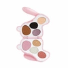 MAKEUP REVOLUTION Pet Shop Bunny Eyeshadow Palette Blossom 8 cieni 2x0,9g 6x0,5g