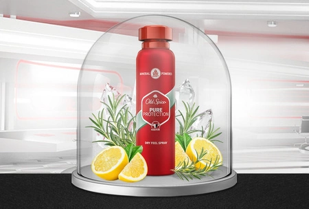 OLD SPICE Pure Protection dezodorant w sprayu dla mężczyzn 200ml