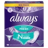 ALWAYS Dailies wkładki higieniczne Normal Flexistyle 58szt