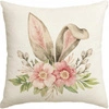 ECARLA Wiosna poszewka na poduszkę 45x45cm Wielkanoc Motyw Wiosenny POD224