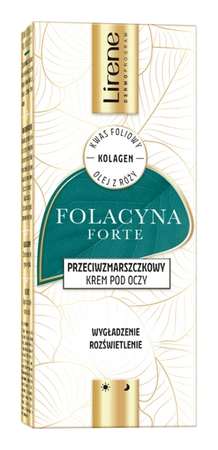 LIRENE Folacyna Forte krem pod oczy przeciwzmarszczkowy 15ml 