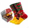 ECARLA skarpetki zestaw prezentowy XXL Hamburger 3w1 SKAR05