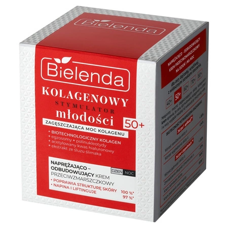 BIELENDA krem do twarzy odbudowujący przeciwzmarszczkowy 50+ 50ml