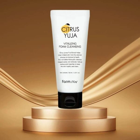 FARMSTAY Citrus Yuja pianka do mycia twarzy rewitalizująca 100ml