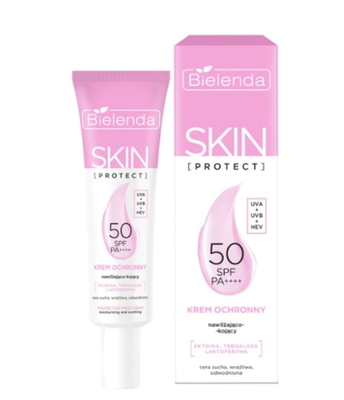 BIELENDA Skin Protect krem ochronny nawilżająco-kojący SPF 50 40ml