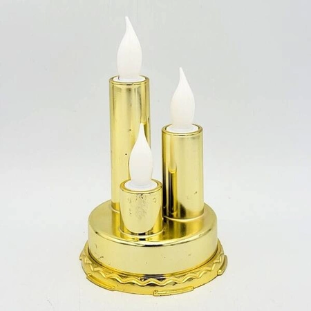 ECARLA świecznik wkład LED na baterię, Migający knot LAMP41Z 300ml