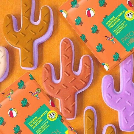 PATCH HOLIC Sticker Soothing Patch płatki do twarzy łagodzące Vacation 12g