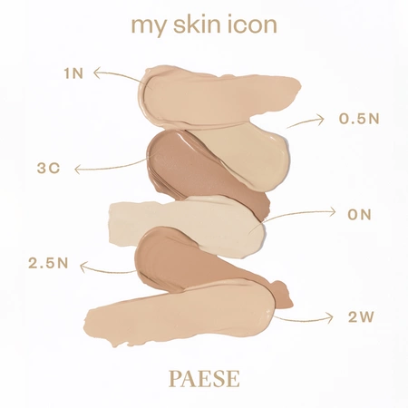 PAESE My Skin Icon matujący podkład do twarzy 0,5N Porcelain 30ml