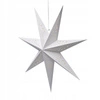 ECARLA Boże Narodzenie gwiazda papierowa ażurowa 60cm Witraż 3D Biała WG11