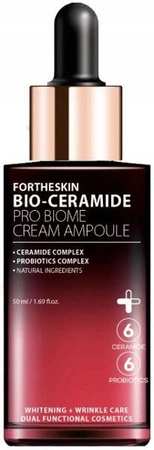 FOR THE SKIN Bio-Ceramide ampułka do twarzy nawilżajaca kremowa z Ceramidami 50ml