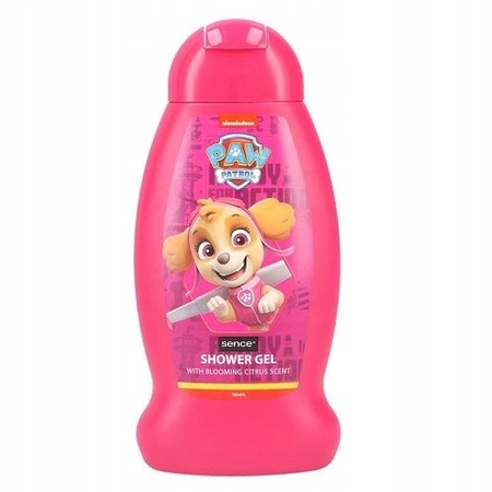 NICKELODEON Paw Patrol żel pod prysznic dla dzieci Skye Pink 300ml