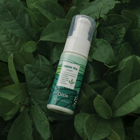 OTTIE Green Tea krem do twarzy nawilżający z Zieloną Herbatą 40ml