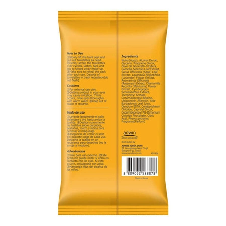 PUREDERM chusteczki do demakijażu Q-10 30szt