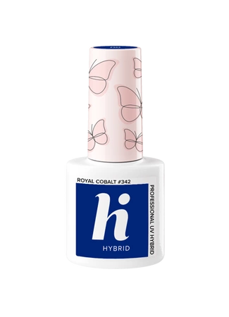 HI HYBRID Lakier hybrydowy Butterflies 342 Royal Cobalt 5ml