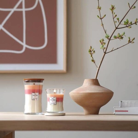 WOODWICK Trilogy duża świeca w słoiku BLOOMING ORCHARD 610g