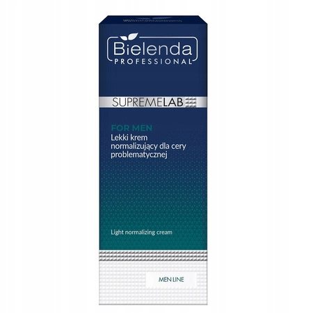 BIELENDA PROFESSIONAL Supremelab Men Line krem do twarzy lekki normalizujący 50ml
