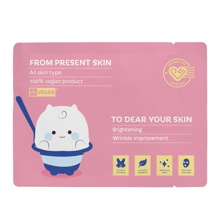 PRESENT SKIN To Dear Your Skin maska do twarzy w płacie Probiotics 20g