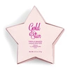MAKEUP REVOLUTION Star of The Show Highlighter rozświetlacz Gold Star