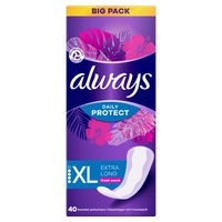 ALWAYS Daily Protect wkładki higieniczne XL Extra Long Fresh Scent 40szt