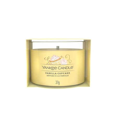 YANKEE CANDLE Signature Mini świeca w słoiku VANILLA CUPCAKE 37g