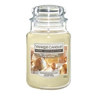 YANKEE CANDLE Home Inspiration Duża świeca w słoiku GLISTENING CHRISTMAS 538g
