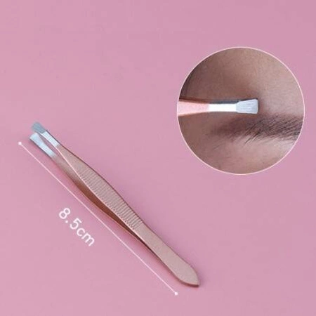 ECARLA zestaw akcesoriów do manicure w etui Różowa Świnka AK07