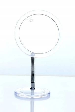 ECARLA lusterko kosmetyczne stojące Simple Różowe L4R