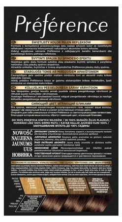 LOREAL Preference farba do włosów 4 Tahiti Brąz