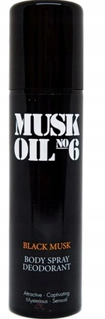GOSH Black Musk Oil dezodorant w sprayu No 6 150ml