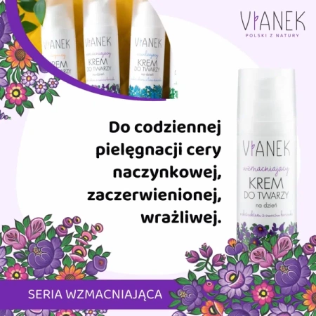 SYLVECO Vianek Wzmacniająca krem do twarzy na dzień 50ml
