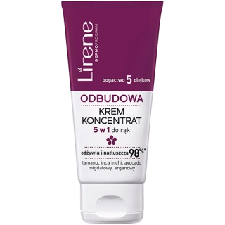 LIRENE Odbudowa krem koncentrat do rąk 5w1 50ml