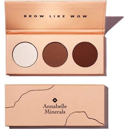 ANNABELLE MINERALS Brow Like Wow paleta cieni do brwi 3.9g