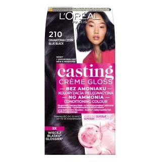 LOREAL Casting Creme Gloss 210 Granatowa Czerń