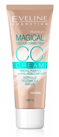 EVELINE Magical CC Cream podkład 51 Natural 30ml