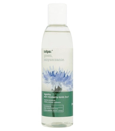 TOŁPA Green Oczyszczanie łagodny płyn micelarny-tonik 2w1 200ml