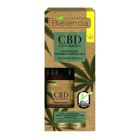 BIELENDA CBD Cannabidiol serum nawilżająco-detoksykujące 15ml