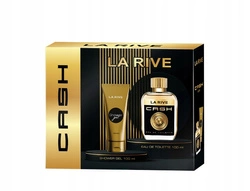 LA RIVE Men Cash zestaw żel pod prysznic 100ml + woda toaletowa 100ml