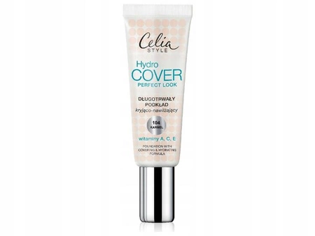 CELIA Hydro Cover Perfect Look podkład kryjąco-nawilżający 104 Karmel 30ml