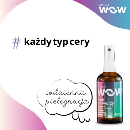 SYLVECO WOW tonik do twarzy dla nastolatków 100ml