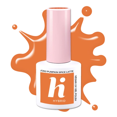 HI HYBRID Hema Free Coffeehouse lakier hybrydowy 363 Pumpkin Spice Latte 5ml