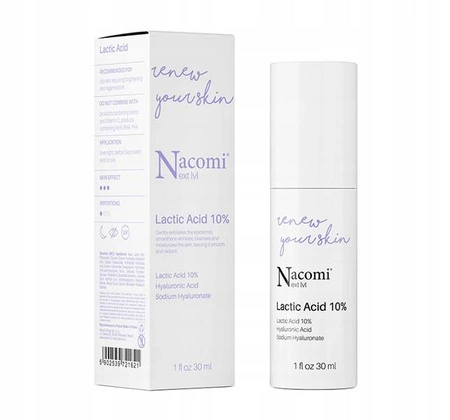 NACOMI Next Level serum do twarzy Lactic Acid 10% 30ml