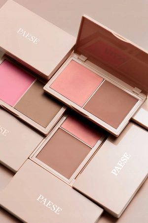 PAESE Kiss My Cheeks paleta do konturowania w ciepłej tonacji Warm 15g