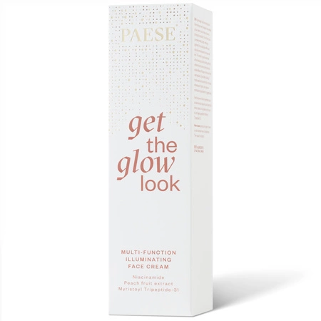 PAESE Get The Glow Look krem do twarzy wielozadaniowy rozświetlający 50ml